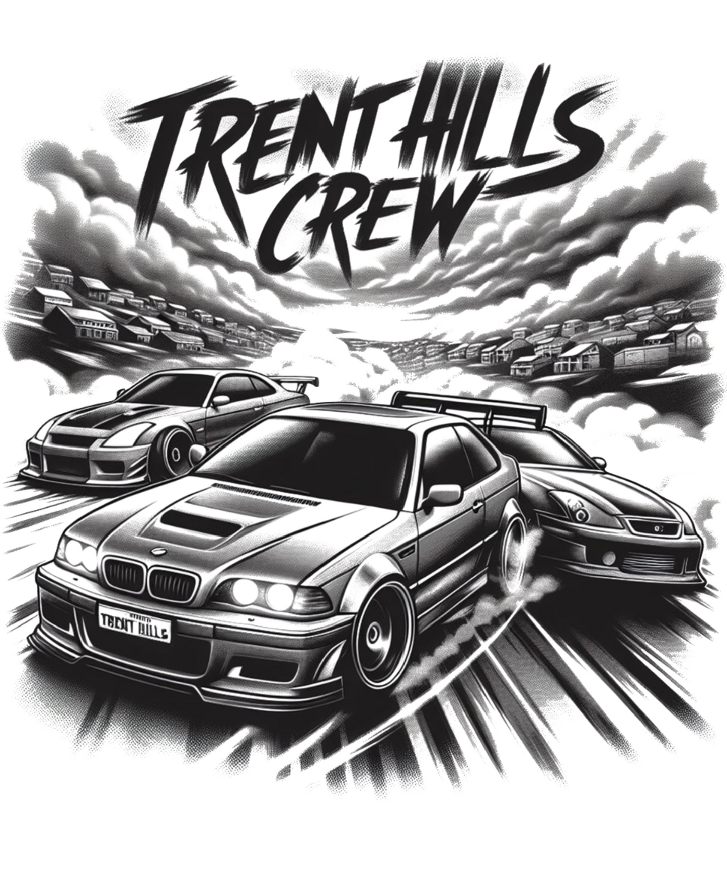 Three car Tandy shirt